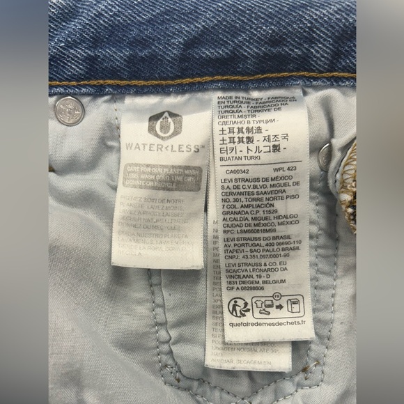 Levi’s Premium 501 Original Fit Women’s Jeans - Picture 7 of 9